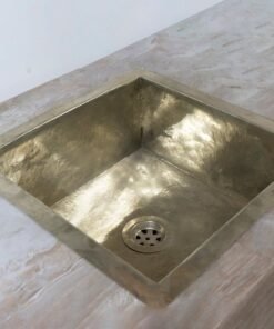 Handmade Silver Square Kitchen Sink