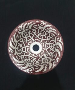 Moroccan ceramic sink wash basin
