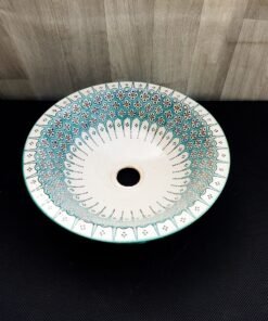 Moroccan ceramic sink wash basin