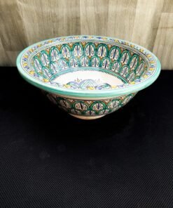 Moroccan ceramic sink wash basin