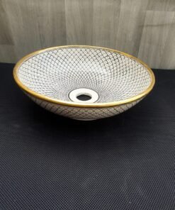 Moroccan ceramic sink wash basin