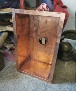 30" x 16" Handmade Solid Copper Undermount Kitchen Sink - Patina Copper Sink - Custom Unlaquered Copper Kitchen Sink - Bar Copper Sink