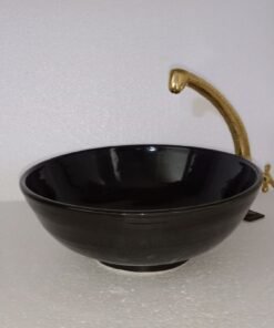 Ceramic sink , hand ceramic washbasin-bathroom sink Custom Luxury handmade counter top basin